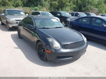  Salvage INFINITI G35