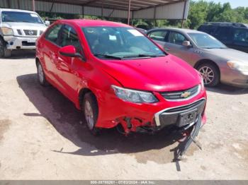  Salvage Chevrolet Sonic