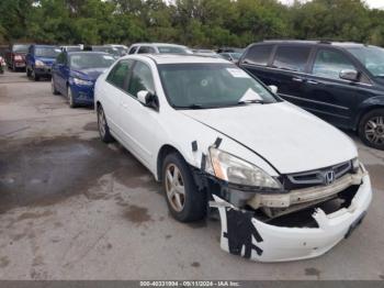  Salvage Honda Accord