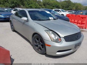  Salvage INFINITI G35