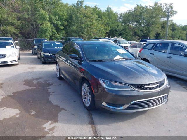  Salvage Chrysler 200