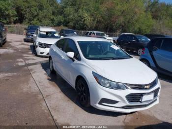  Salvage Chevrolet Cruze