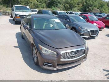  Salvage INFINITI Q50