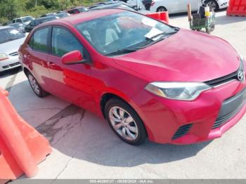  Salvage Toyota Corolla