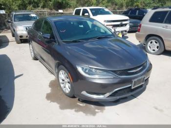  Salvage Chrysler 200