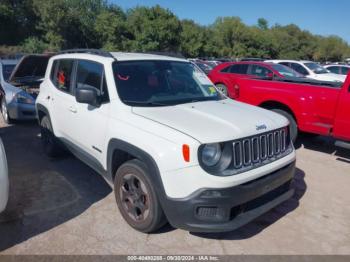  Salvage Jeep Renegade