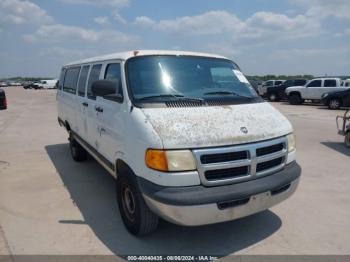  Salvage Dodge Ram Wagon 3500