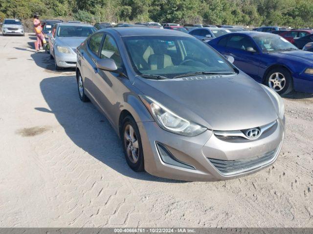  Salvage Hyundai ELANTRA