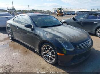  Salvage INFINITI G35