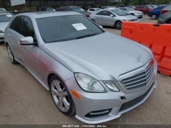  Salvage Mercedes-Benz E-Class