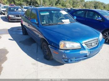  Salvage Hyundai ELANTRA