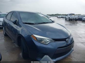  Salvage Toyota Corolla