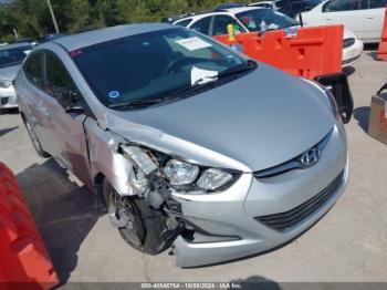  Salvage Hyundai ELANTRA