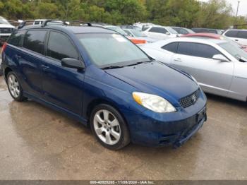  Salvage Toyota Matrix