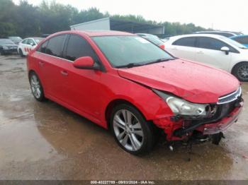  Salvage Chevrolet Cruze