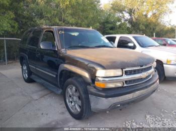  Salvage Chevrolet Tahoe