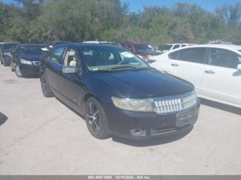  Salvage Lincoln MKZ