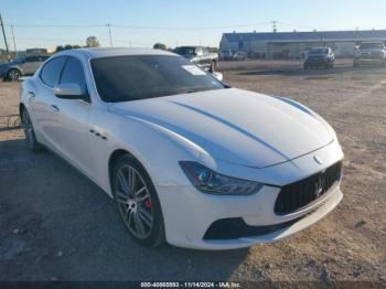  Salvage Maserati Ghibli