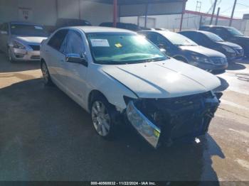  Salvage Lincoln MKZ