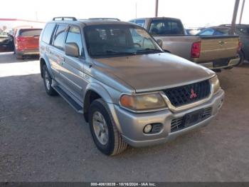  Salvage Mitsubishi Montero Sport