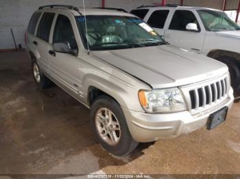  Salvage Jeep Grand Cherokee