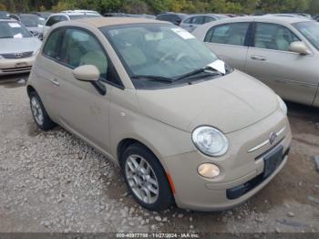  Salvage FIAT 500c