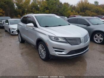  Salvage Lincoln MKC