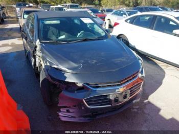  Salvage Chevrolet Malibu