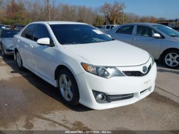  Salvage Toyota Camry