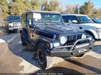  Salvage Jeep Wrangler