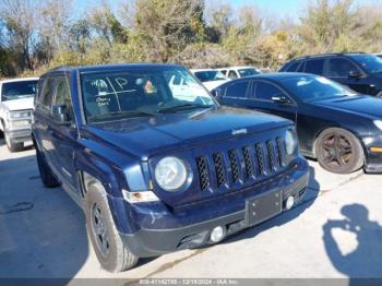  Salvage Jeep Patriot