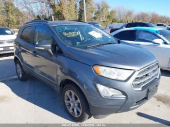  Salvage Ford EcoSport