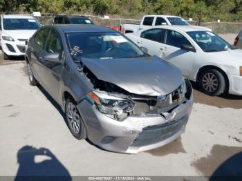  Salvage Toyota Corolla