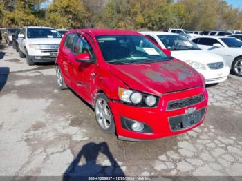  Salvage Chevrolet Sonic