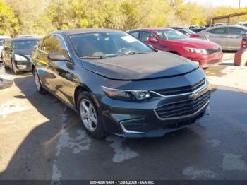  Salvage Chevrolet Malibu