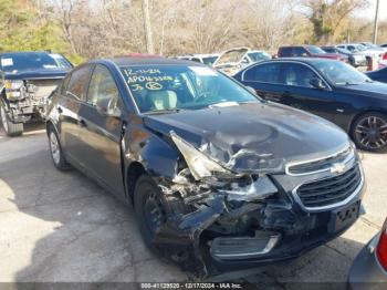  Salvage Chevrolet Cruze