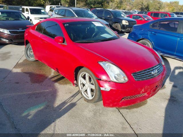  Salvage INFINITI G35