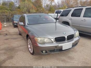  Salvage BMW 7 Series