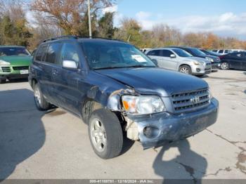  Salvage Toyota Highlander