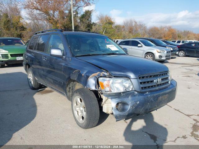  Salvage Toyota Highlander