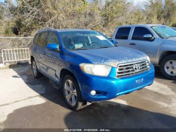  Salvage Toyota Highlander