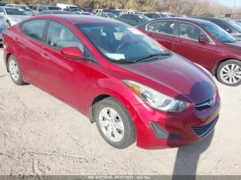  Salvage Hyundai ELANTRA