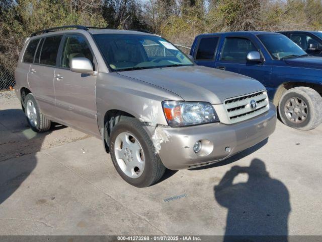  Salvage Toyota Highlander