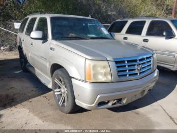  Salvage Cadillac Escalade