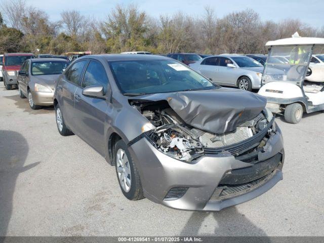  Salvage Toyota Corolla