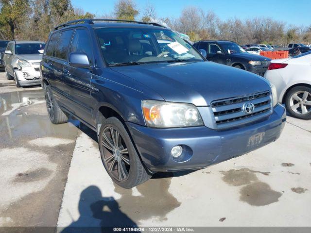  Salvage Toyota Highlander