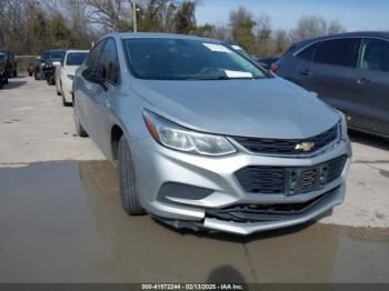  Salvage Chevrolet Cruze