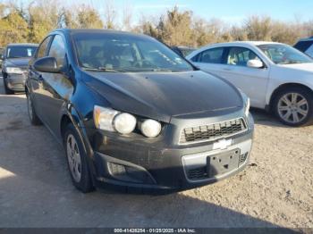  Salvage Chevrolet Sonic