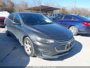  Salvage Chevrolet Malibu