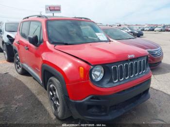  Salvage Jeep Renegade